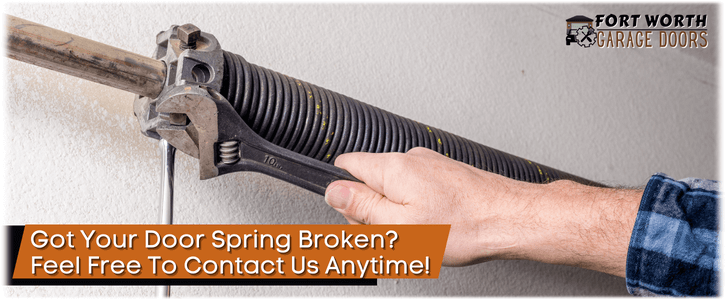 Broken Garage Door Spring Repair Fort Worth